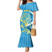 Saint Lucia Kings Cricket Custom Family Matching Mermaid Dress and Hawaiian Shirt 2025 2nd Champions Back To Back - Wonder Print Shop
