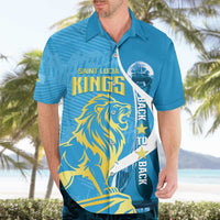 Saint Lucia Kings Cricket Custom Hawaiian Shirt 2025 2nd Champions Back To Back - Wonder Print Shop