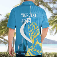 Saint Lucia Kings Cricket Custom Hawaiian Shirt 2025 2nd Champions Back To Back - Wonder Print Shop