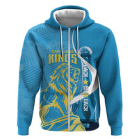 Saint Lucia Kings Cricket Custom Hoodie 2025 2nd Champions Back To Back - Wonder Print Shop
