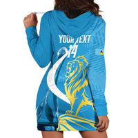 Saint Lucia Kings Cricket Custom Hoodie Dress 2025 2nd Champions Back To Back - Wonder Print Shop