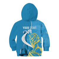 Saint Lucia Kings Cricket Custom Kid Hoodie 2025 2nd Champions Back To Back - Wonder Print Shop