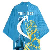 Saint Lucia Kings Cricket Custom Kimono 2025 2nd Champions Back To Back - Wonder Print Shop