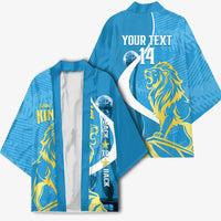 Saint Lucia Kings Cricket Custom Kimono 2025 2nd Champions Back To Back - Wonder Print Shop