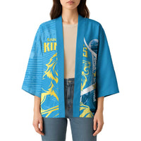 Saint Lucia Kings Cricket Custom Kimono 2025 2nd Champions Back To Back - Wonder Print Shop