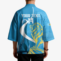 Saint Lucia Kings Cricket Custom Kimono 2025 2nd Champions Back To Back - Wonder Print Shop