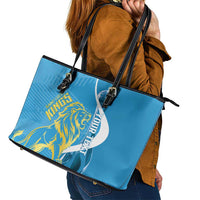 Saint Lucia Kings Cricket Custom Leather Tote Bag 2025 2nd Champions Back To Back - Wonder Print Shop