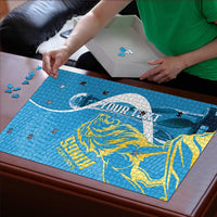 Saint Lucia Kings Cricket Custom Puzzle 2025 2nd Champions Back To Back - Wonder Print Shop