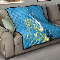 Saint Lucia Kings Cricket Custom Quilt 2025 2nd Champions Back To Back - Wonder Print Shop