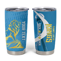 Saint Lucia Kings Cricket Custom Tumbler Cup 2025 2nd Champions Back To Back - Wonder Print Shop