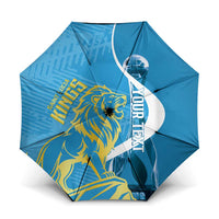 Saint Lucia Kings Cricket Custom Umbrella 2025 2nd Champions Back To Back - Wonder Print Shop