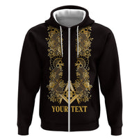 Personalised Filipino Freemasonry Hoodie Masonic Barong Tagalog Inspired Ivory White