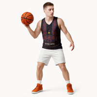 Personalised Philippines Barong Tagalog Freemasonry Basketball Jersey Filipino Masonic Polynesian Pattern