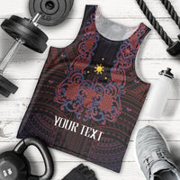 Personalised Philippines Barong Tagalog Freemasonry Men Tank Top Filipino Masonic Polynesian Pattern