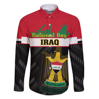 Iraq National Day Family Matching Summer Maxi Dress and Hawaiian Shirt Iraqi Coat Of Arms With Flag Style - Wonder Print Shop