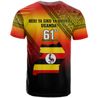 Uganda Independence Day T Shirt Jamhuri ya Uganda Happy 61st Anniversary - Wonder Print Shop