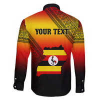 Personalised Uganda Independence Day Family Matching Puletasi Dress and Hawaiian Shirt Jamhuri ya Uganda Happy 61st Anniversary - Wonder Print Shop