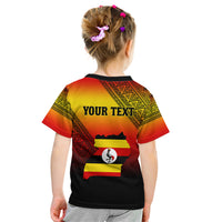 Personalised Uganda Independence Day Kid T Shirt Jamhuri ya Uganda Happy 61st Anniversary - Wonder Print Shop