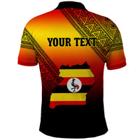 Personalised Uganda Independence Day Polo Shirt Jamhuri ya Uganda Happy 61st Anniversary - Wonder Print Shop
