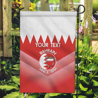 Custom Bahrain Football Garden Flag Muharabi Dilmun Sporty Style - Wonder Print Shop