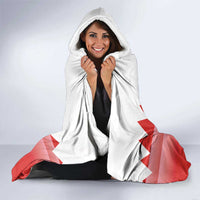 Custom Bahrain Football Hooded Blanket Muharabi Dilmun Sporty Style