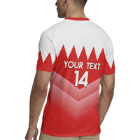 Custom Bahrain Football Rugby Jersey Muharabi Dilmun Sporty Style - Wonder Print Shop
