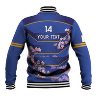 Custom Japan Rugby Baseball Jacket Go Brave Blossoms - Wonder Print Shop