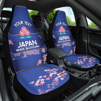Custom Japan Rugby Car Seat Cover Go Brave Blossoms - Wonder Print Shop