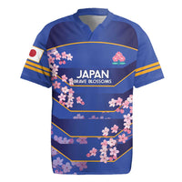 Custom Japan Rugby Rugby Jersey Go Brave Blossoms - Wonder Print Shop