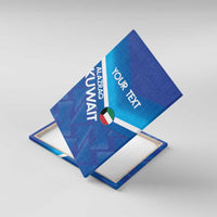 Custom Kuwait Football Canvas Wall Art Al-Azraq Sporty Style - Wonder Print Shop