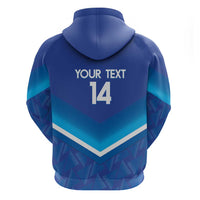 Custom Kuwait Football Hoodie Al-Azraq Sporty Style - Wonder Print Shop