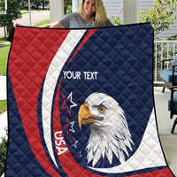 Custom USA Rugby Quilt Go Eagles Sporty Style - Wonder Print Shop