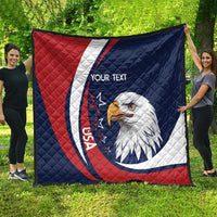Custom USA Rugby Quilt Go Eagles Sporty Style - Wonder Print Shop