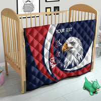 Custom USA Rugby Quilt Go Eagles Sporty Style - Wonder Print Shop