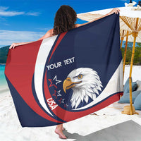 Custom USA Rugby Sarong Go Eagles Sporty Style - Wonder Print Shop
