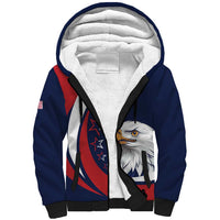 Custom USA Rugby Sherpa Hoodie Go Eagles Sporty Style - Wonder Print Shop