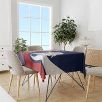 Custom USA Rugby Tablecloth Go Eagles Sporty Style - Wonder Print Shop