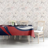 Custom USA Rugby Tablecloth Go Eagles Sporty Style - Wonder Print Shop