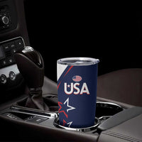 Custom USA Rugby Tumbler Cup Go Eagles Sporty Style - Wonder Print Shop