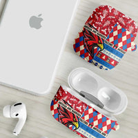 Antigua & Barbuda Cricket Christmas AirPods Case Merry Xmas Falcons - Wonder Print Shop