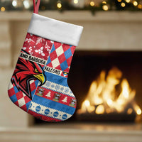 Personalized Antigua and Barbuda Cricket Christmas Stocking Merry Xmas Falcons - Wonder Print Shop