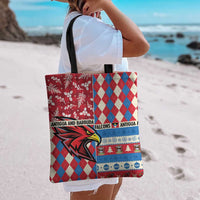 Antigua & Barbuda Cricket Christmas Tote Bag Merry Xmas Falcons - Wonder Print Shop