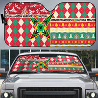 Amazon Warriors Cricket Christmas Auto Sun Shade Guyana Merry Xmas - Wonder Print Shop