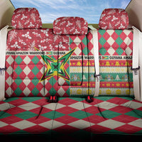 Amazon Warriors Cricket Christmas Back Car Seat Cover Guyana Merry Xmas - Wonder Print Shop