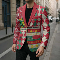 Personalized Amazon Warriors Cricket Christmas Blazer Guyana Merry Xmas - Wonder Print Shop