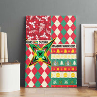 Amazon Warriors Cricket Christmas Canvas Wall Art Guyana Merry Xmas - Wonder Print Shop