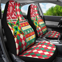 Amazon Warriors Cricket Christmas Car Seat Cover Guyana Merry Xmas - Wonder Print Shop