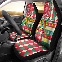 Amazon Warriors Cricket Christmas Car Seat Cover Guyana Merry Xmas - Wonder Print Shop