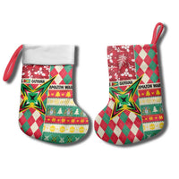Personalized Amazon Warriors Cricket Christmas Stocking Guyana Merry Xmas - Wonder Print Shop