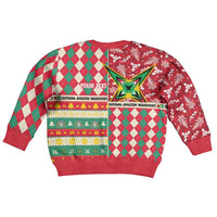 Personalized Amazon Warriors Cricket Christmas Kid Ugly Christmas Sweater Guyana Merry Xmas - Wonder Print Shop